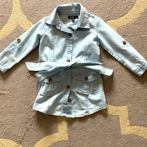 Soft Jean dress for baby girl